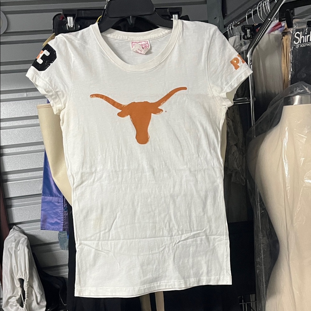PINK Victoria's Secret Texas Longhorns Tee